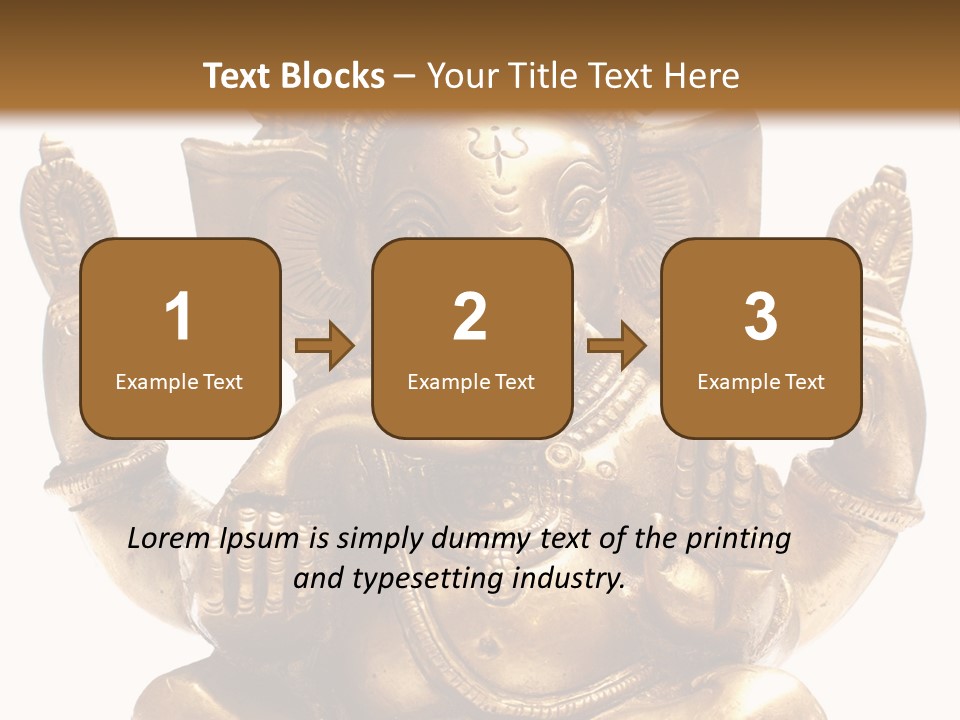 Culture Hands Sculpture PowerPoint Template