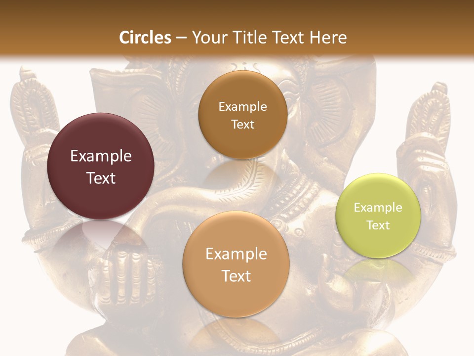 Culture Hands Sculpture PowerPoint Template