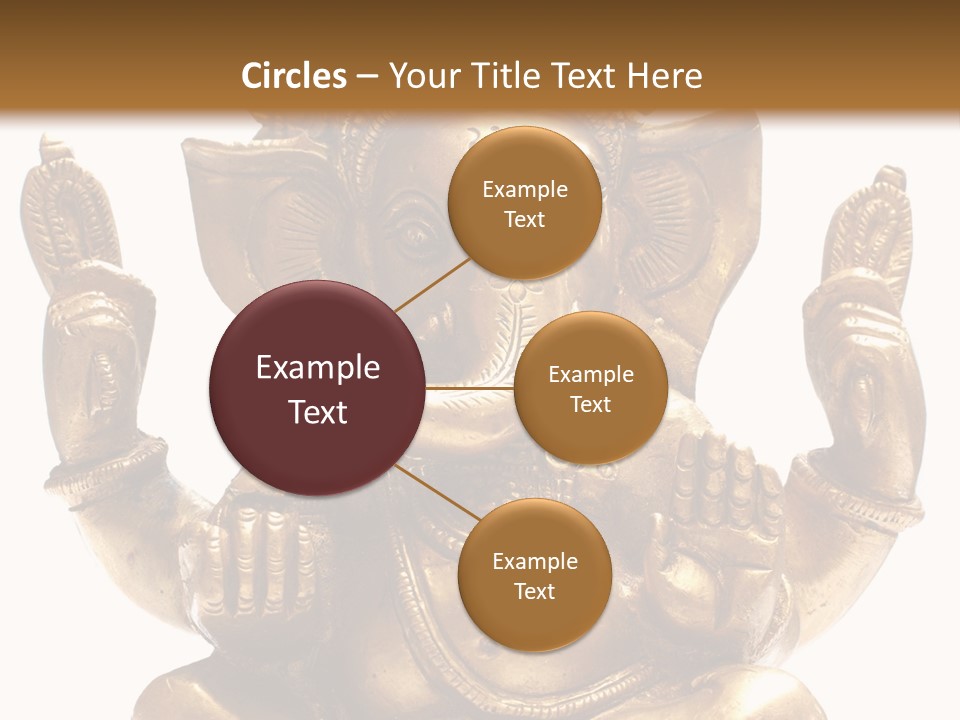 Culture Hands Sculpture PowerPoint Template