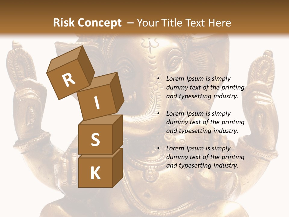 Culture Hands Sculpture PowerPoint Template