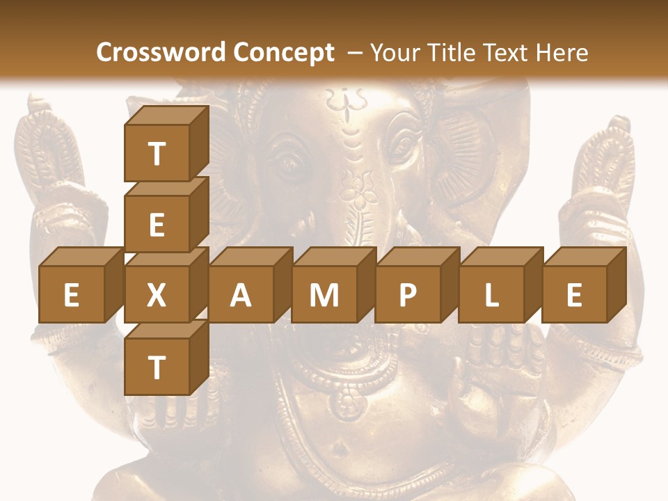 Culture Hands Sculpture PowerPoint Template