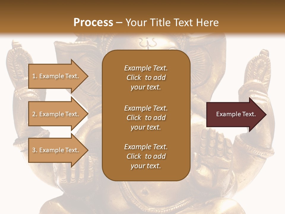 Culture Hands Sculpture PowerPoint Template