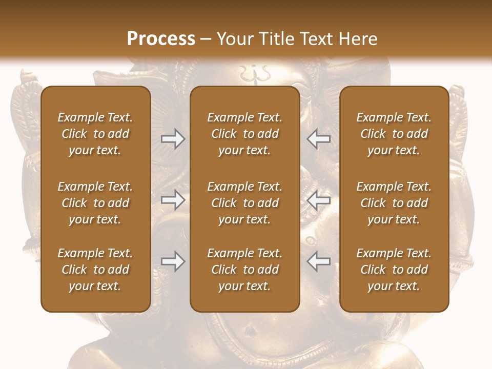 Culture Hands Sculpture PowerPoint Template