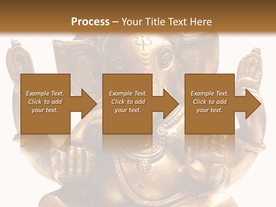 Culture Hands Sculpture PowerPoint Template