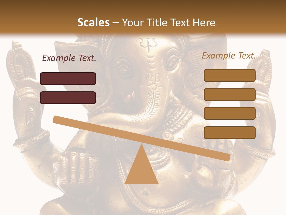 Culture Hands Sculpture PowerPoint Template