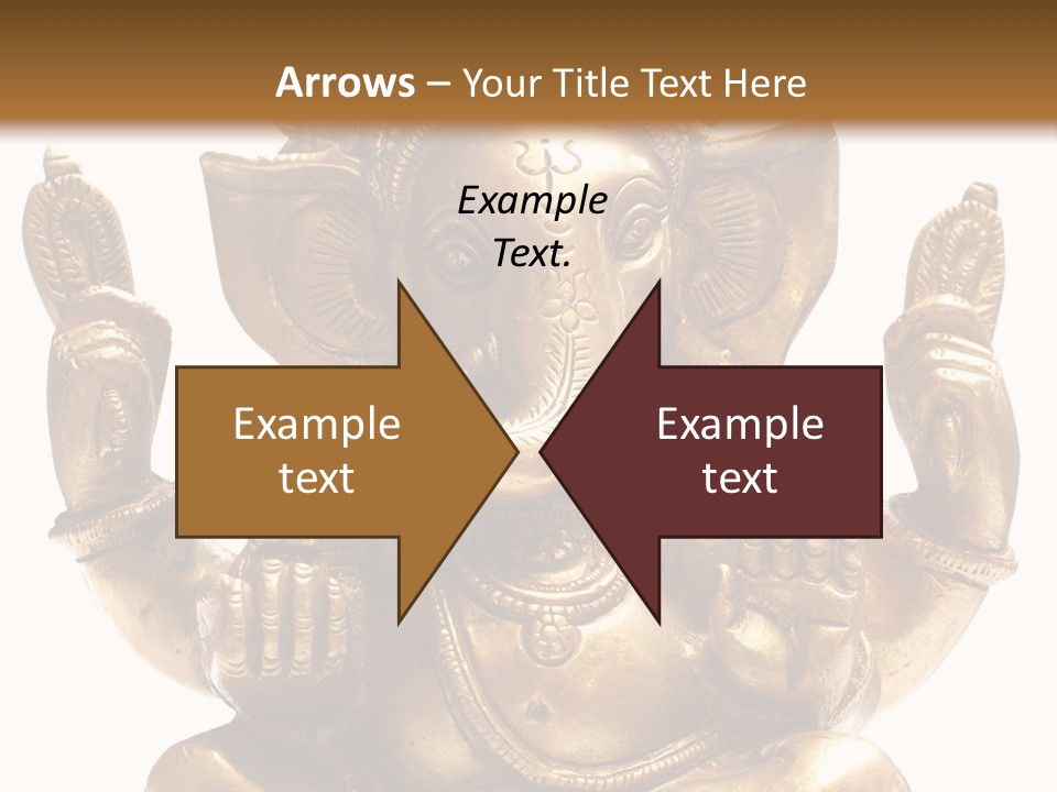 Culture Hands Sculpture PowerPoint Template