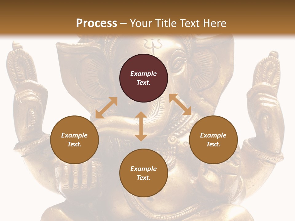 Culture Hands Sculpture PowerPoint Template