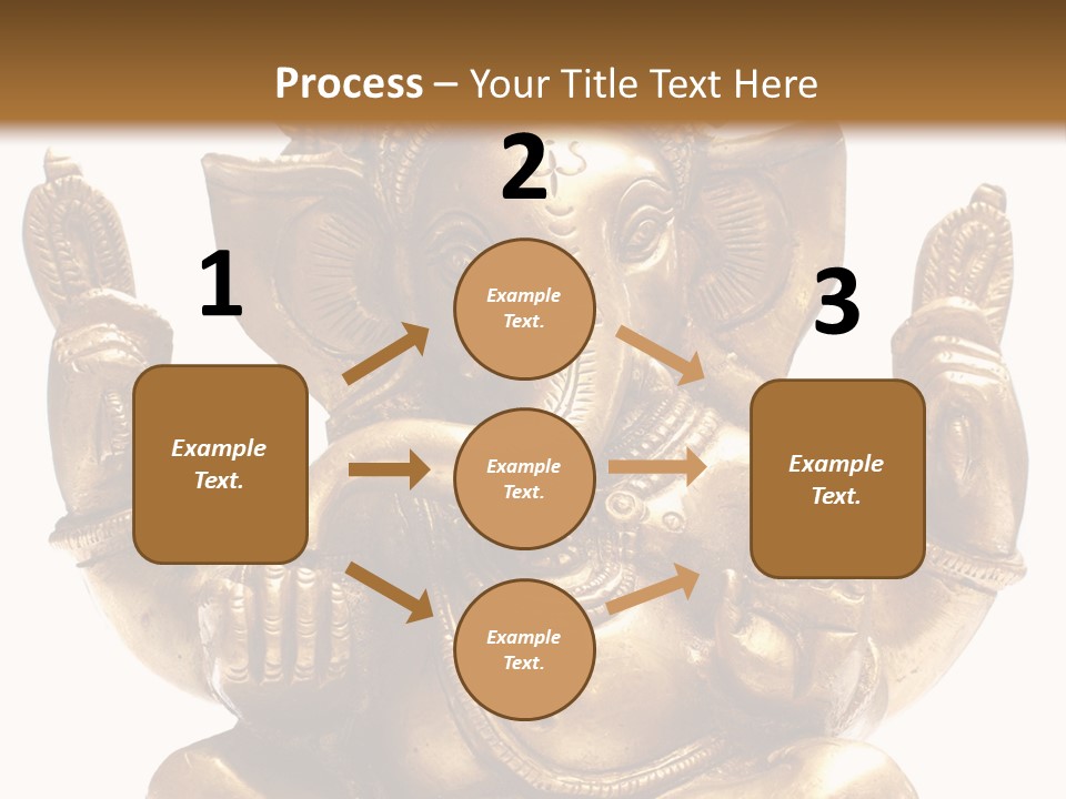 Culture Hands Sculpture PowerPoint Template
