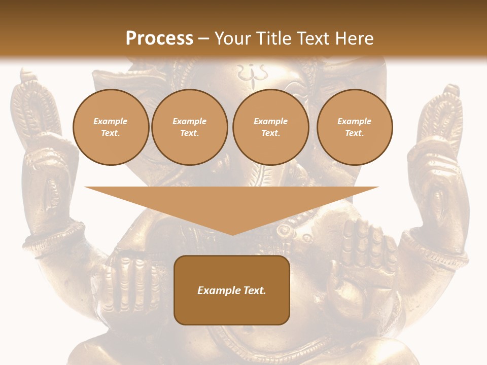 Culture Hands Sculpture PowerPoint Template