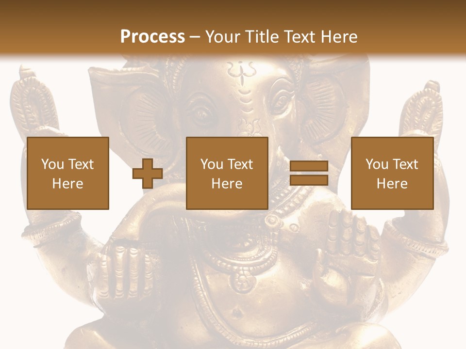 Culture Hands Sculpture PowerPoint Template