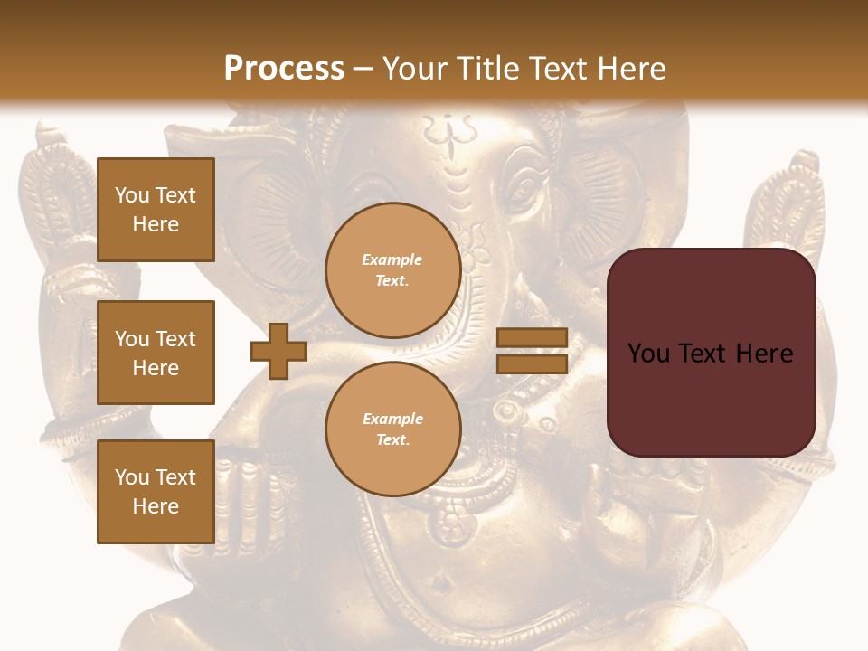 Culture Hands Sculpture PowerPoint Template