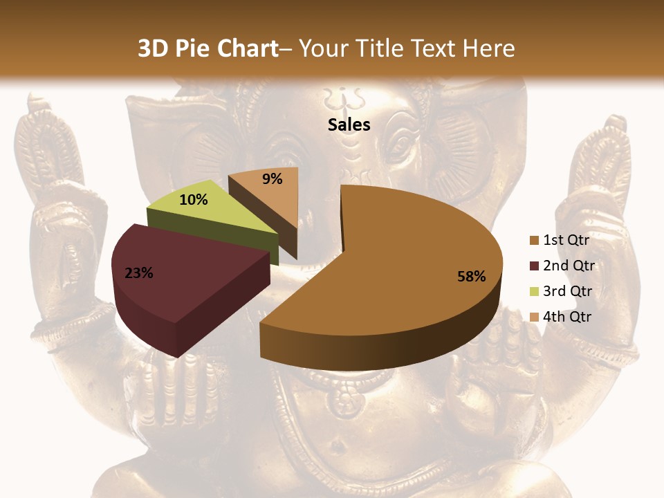 Culture Hands Sculpture PowerPoint Template