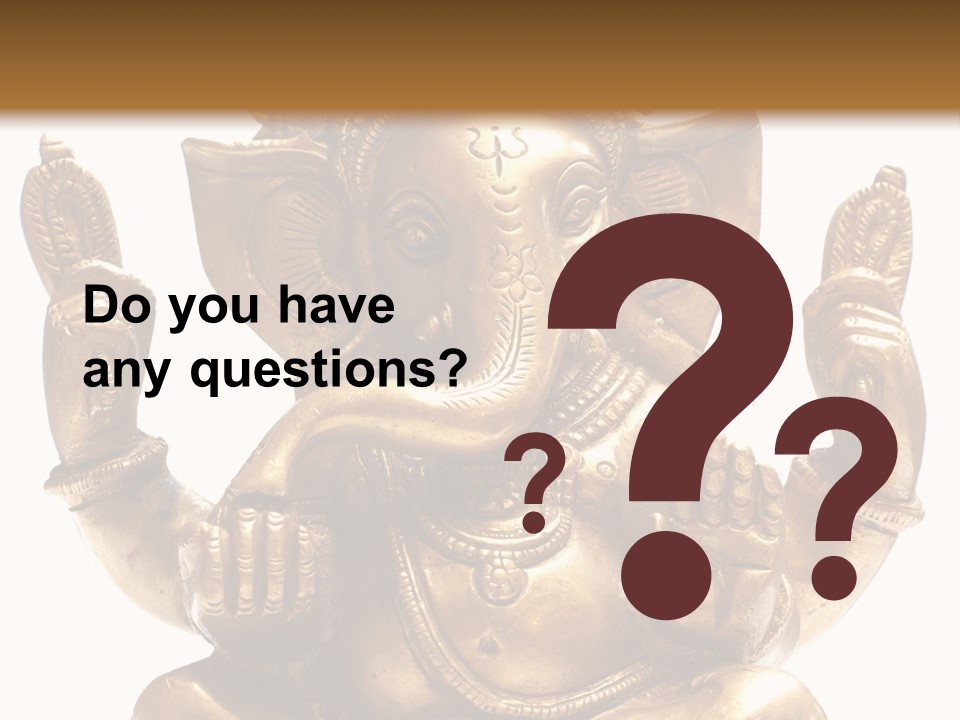 Culture Hands Sculpture PowerPoint Template