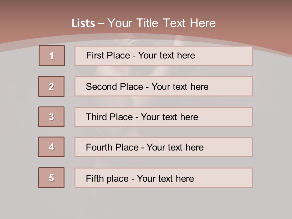 Comming Out Beautiful Men PowerPoint Template