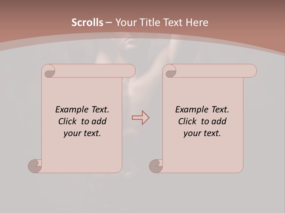 Comming Out Beautiful Men PowerPoint Template