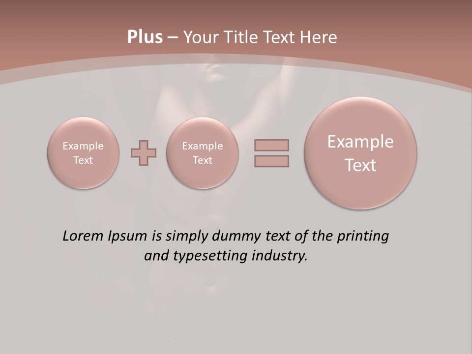 Comming Out Beautiful Men PowerPoint Template