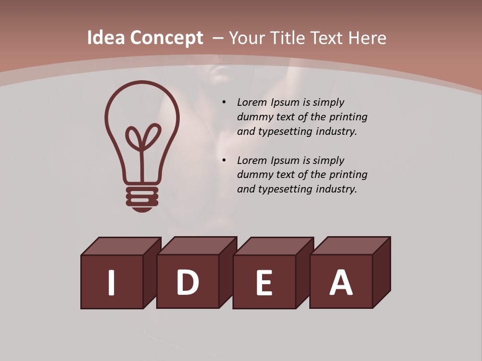 Comming Out Beautiful Men PowerPoint Template