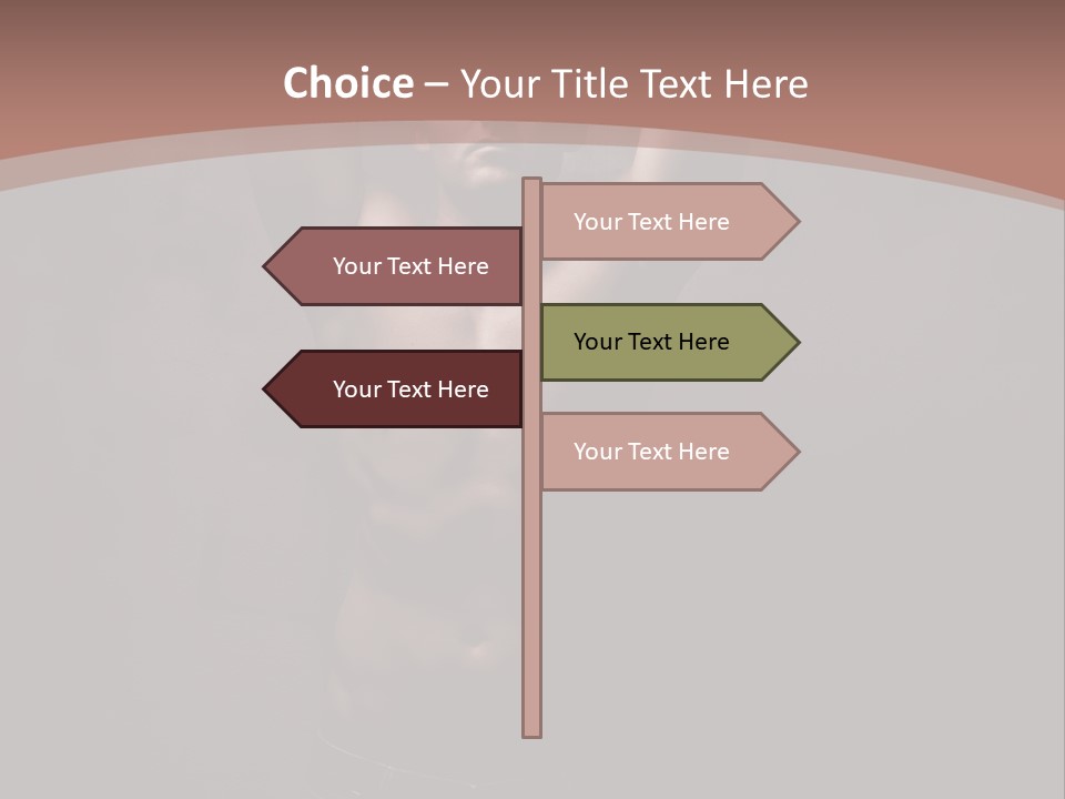 Comming Out Beautiful Men PowerPoint Template