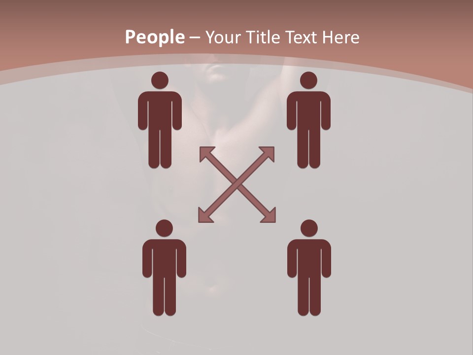 Comming Out Beautiful Men PowerPoint Template