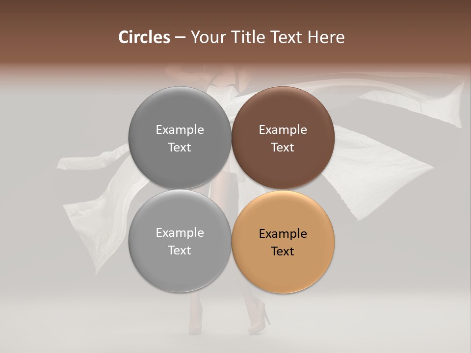 Teen Vogue Standing PowerPoint Template