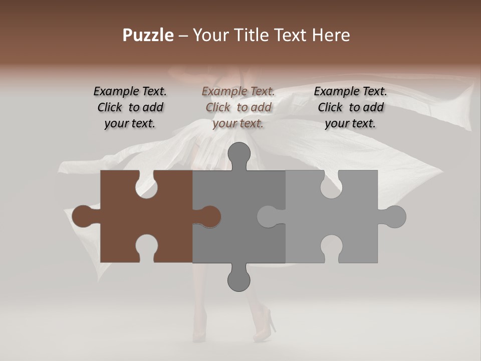 Teen Vogue Standing PowerPoint Template