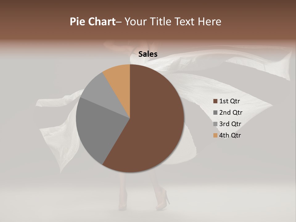Teen Vogue Standing PowerPoint Template