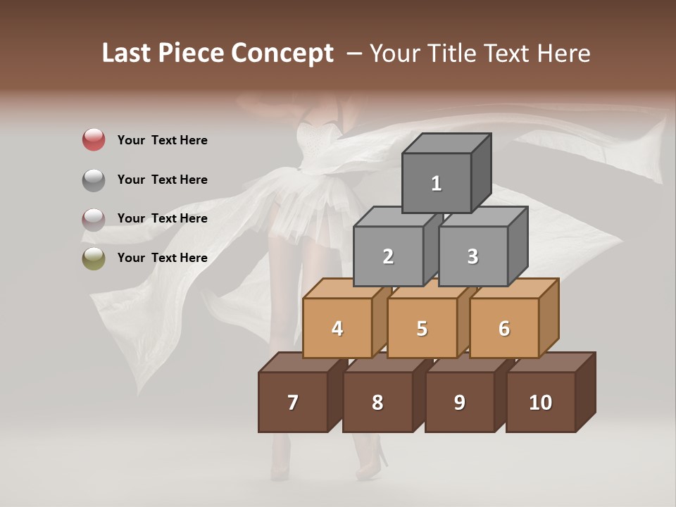 Teen Vogue Standing PowerPoint Template