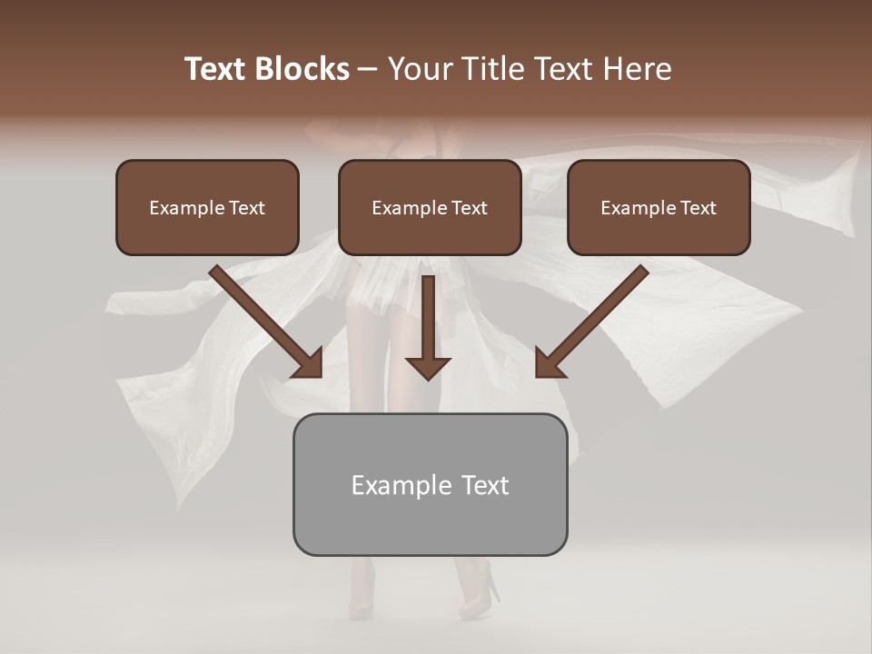 Teen Vogue Standing PowerPoint Template