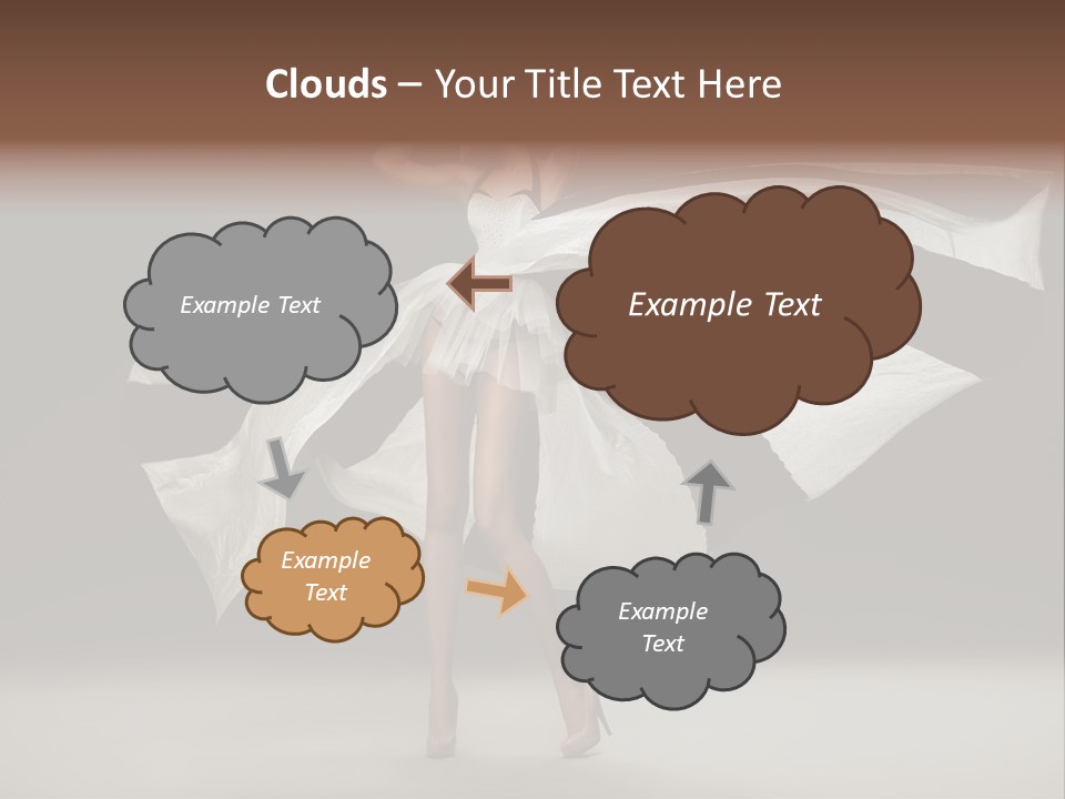 Teen Vogue Standing PowerPoint Template