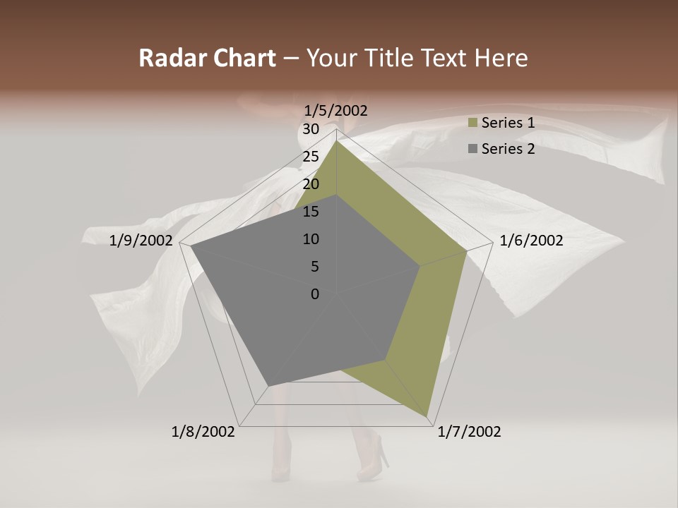 Teen Vogue Standing PowerPoint Template