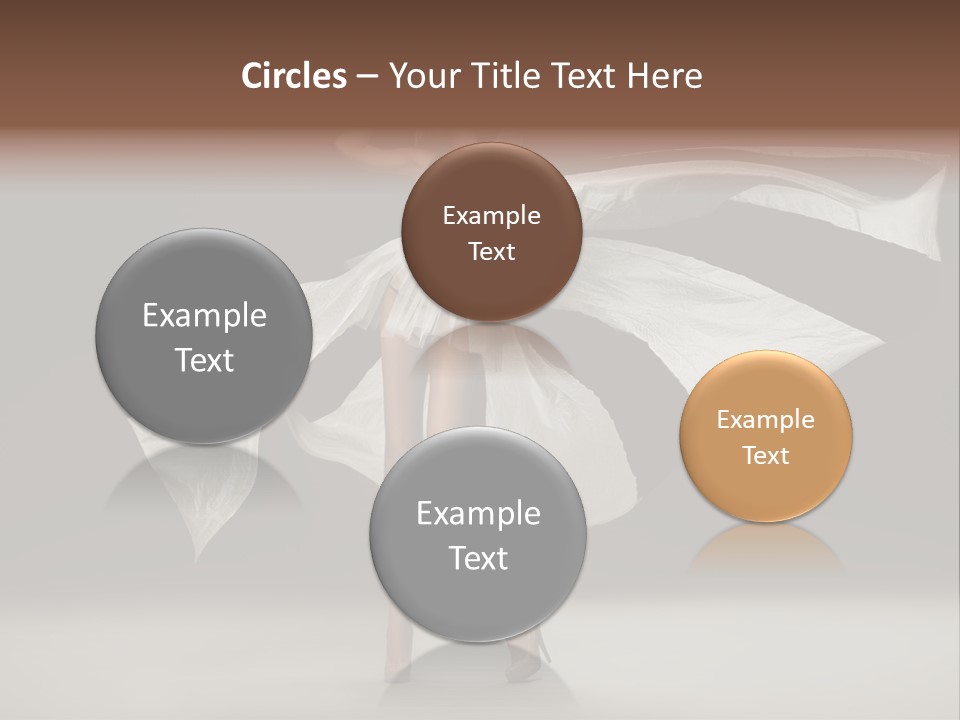 Teen Vogue Standing PowerPoint Template