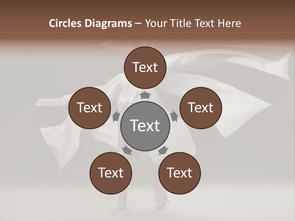 Teen Vogue Standing PowerPoint Template