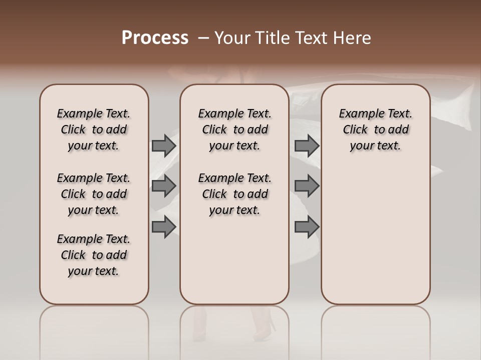 Teen Vogue Standing PowerPoint Template