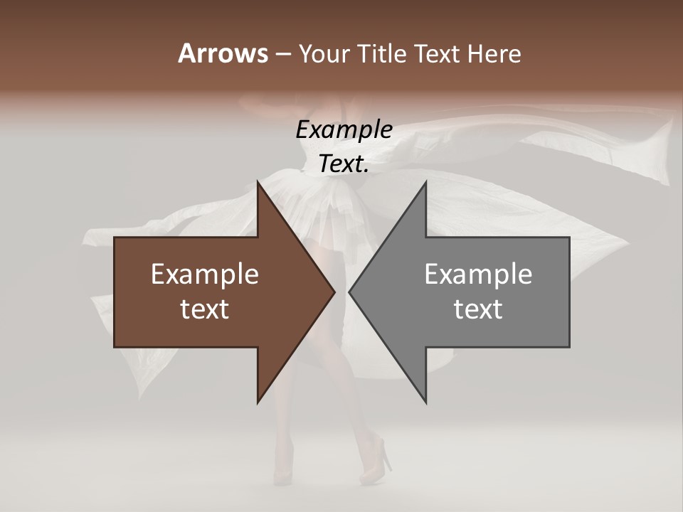 Teen Vogue Standing PowerPoint Template