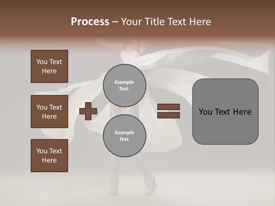 Teen Vogue Standing PowerPoint Template