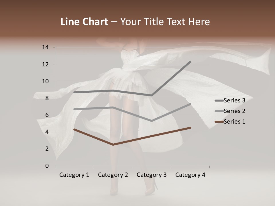 Teen Vogue Standing PowerPoint Template