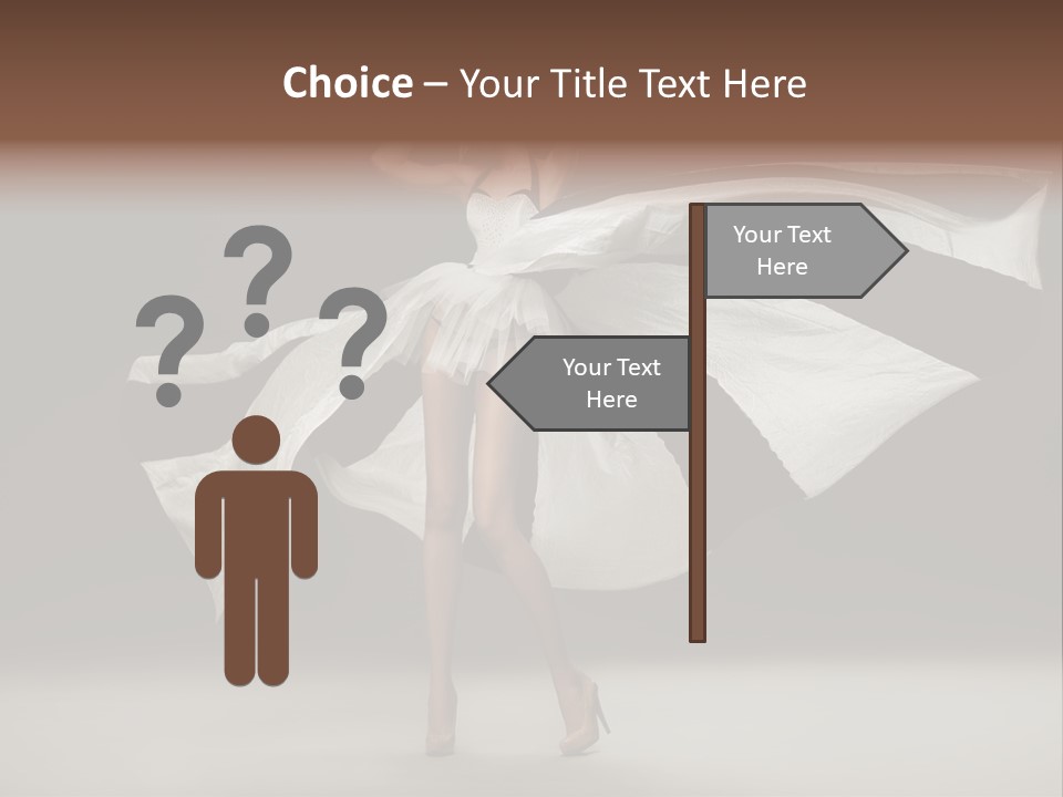 Teen Vogue Standing PowerPoint Template