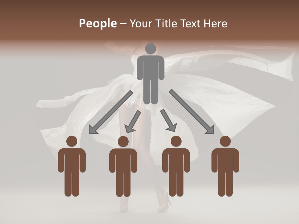 Teen Vogue Standing PowerPoint Template