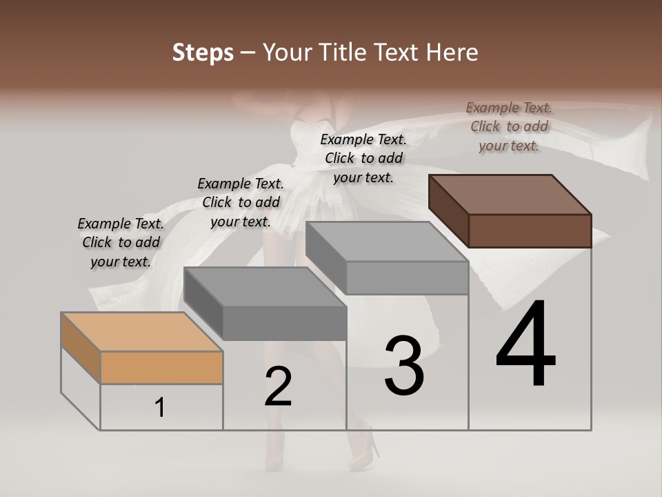 Teen Vogue Standing PowerPoint Template