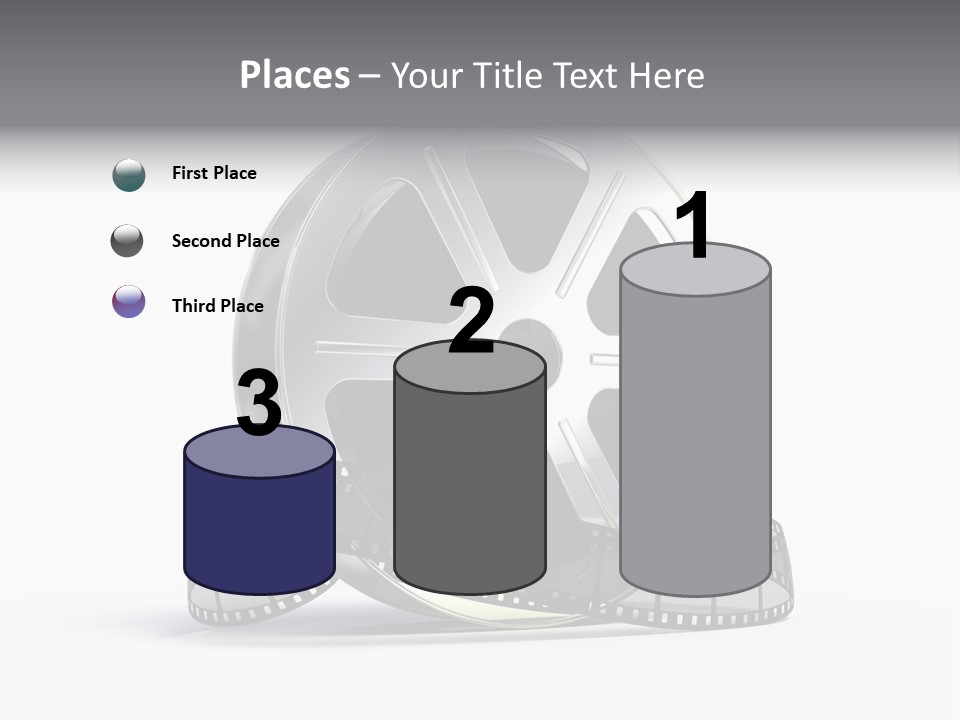 Spool Render Reel PowerPoint Template