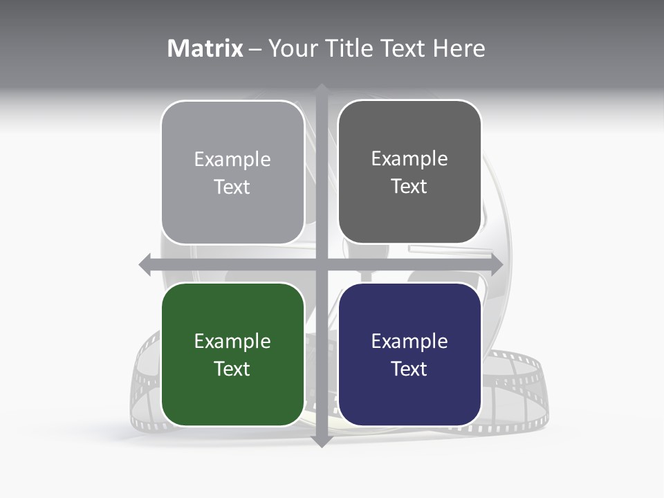 Spool Render Reel PowerPoint Template