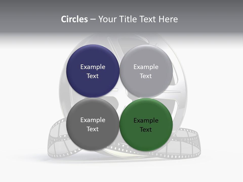 Spool Render Reel PowerPoint Template