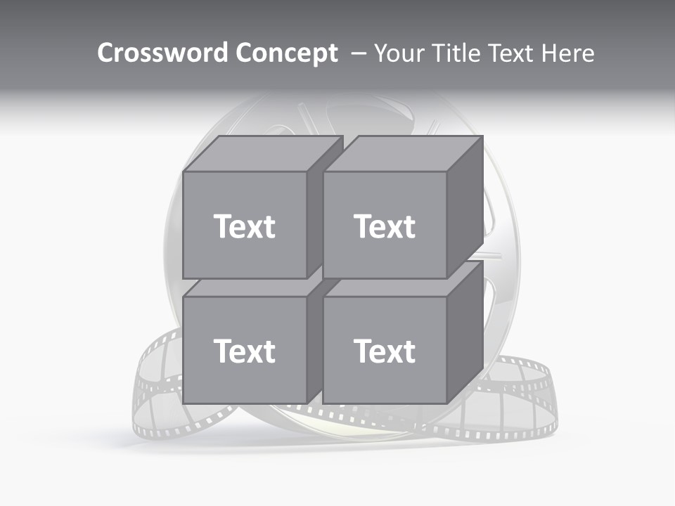 Spool Render Reel PowerPoint Template