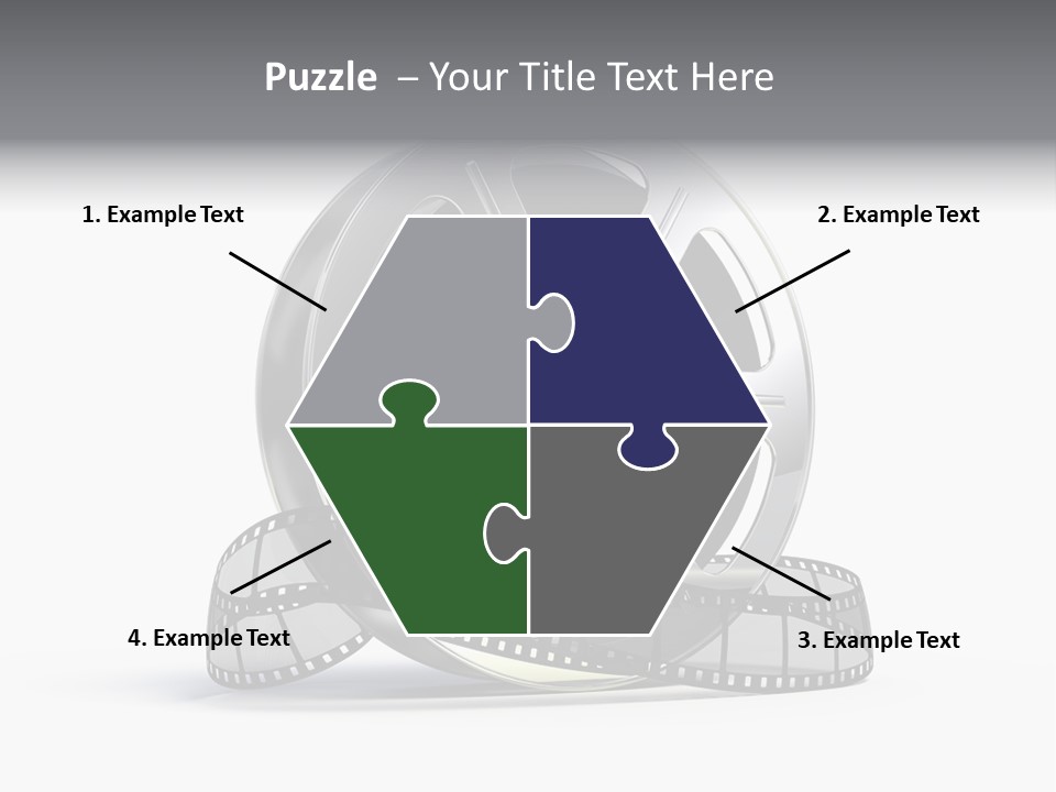 Spool Render Reel PowerPoint Template