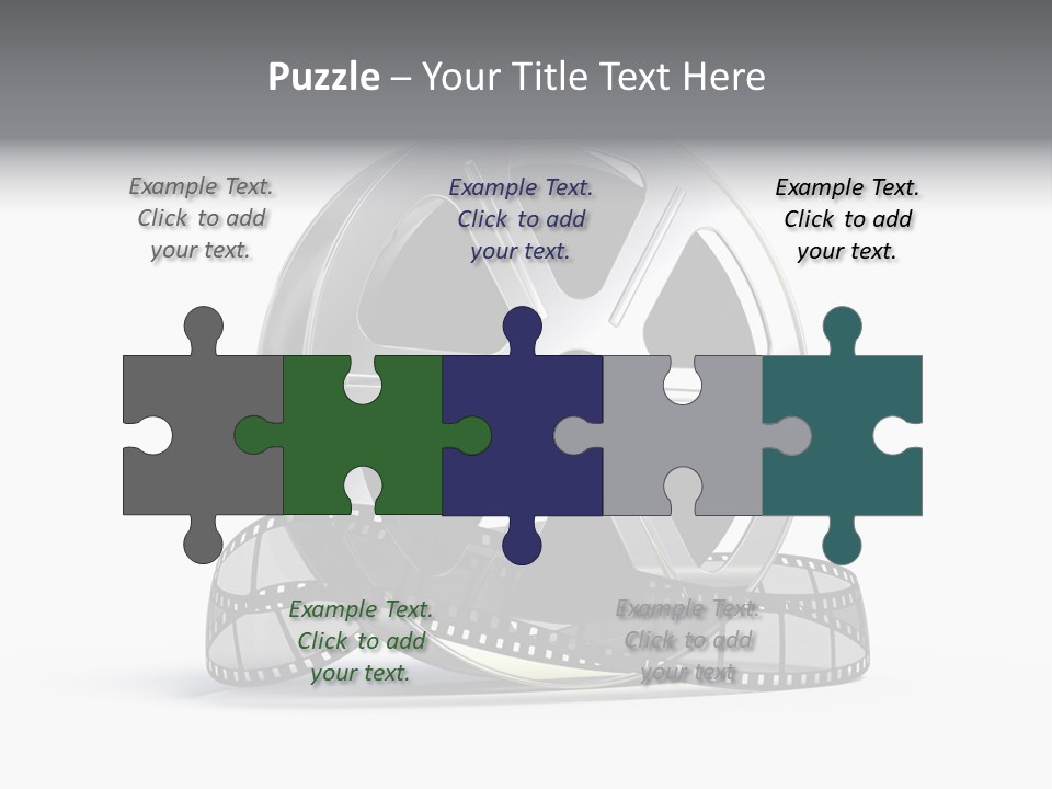 Spool Render Reel PowerPoint Template