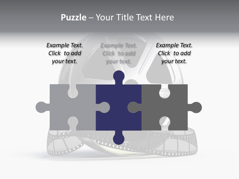 Spool Render Reel PowerPoint Template