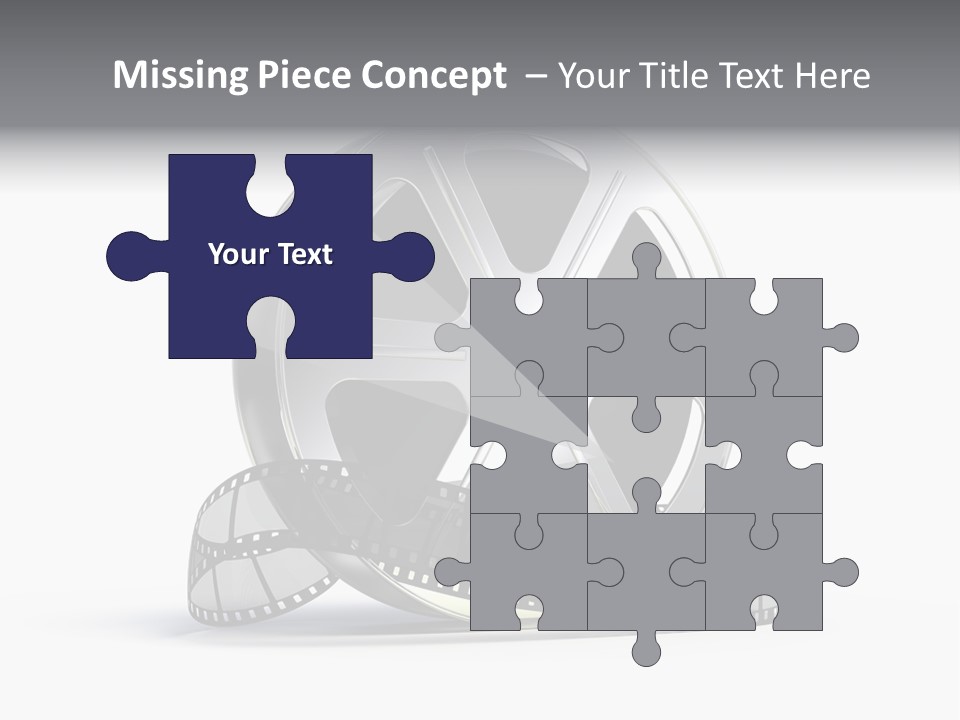 Spool Render Reel PowerPoint Template