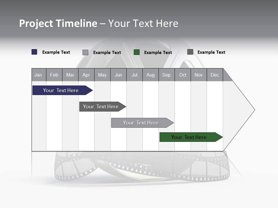 Spool Render Reel PowerPoint Template