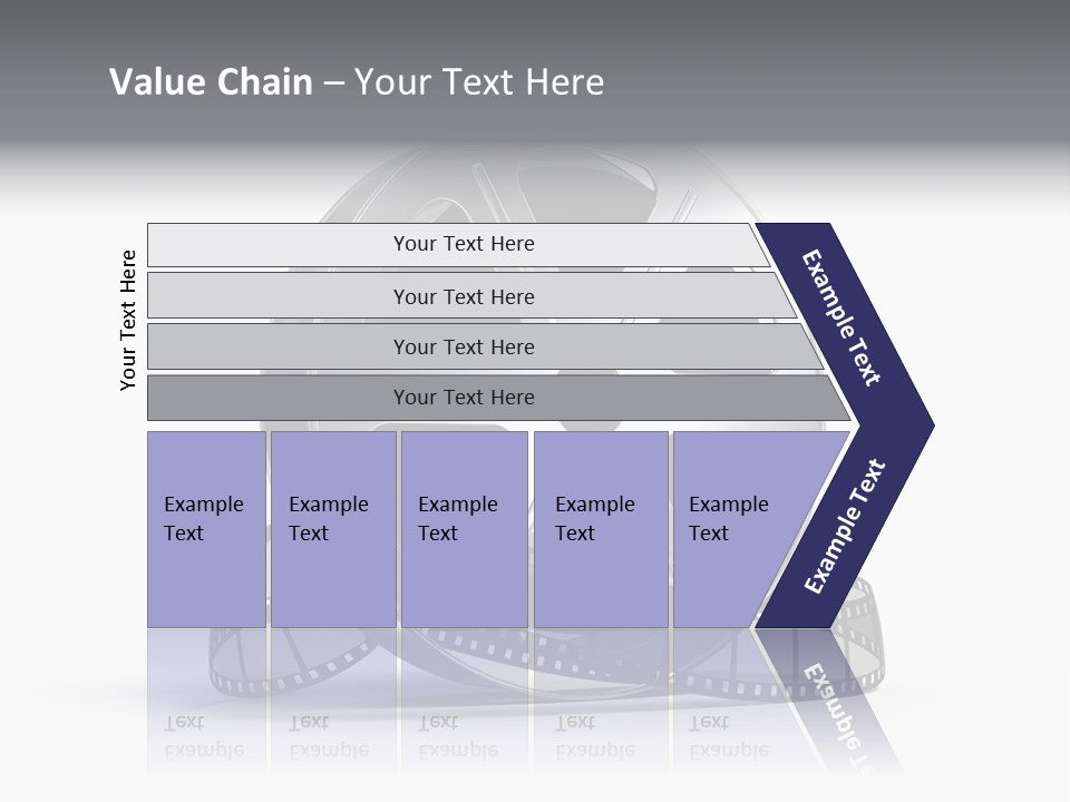 Spool Render Reel PowerPoint Template