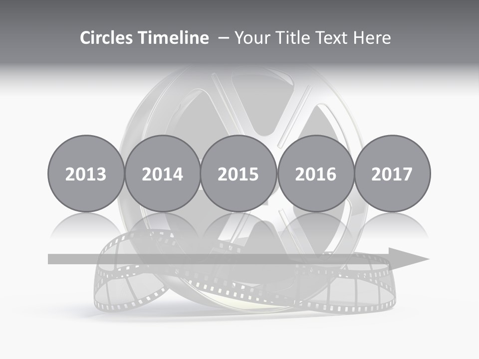 Spool Render Reel PowerPoint Template
